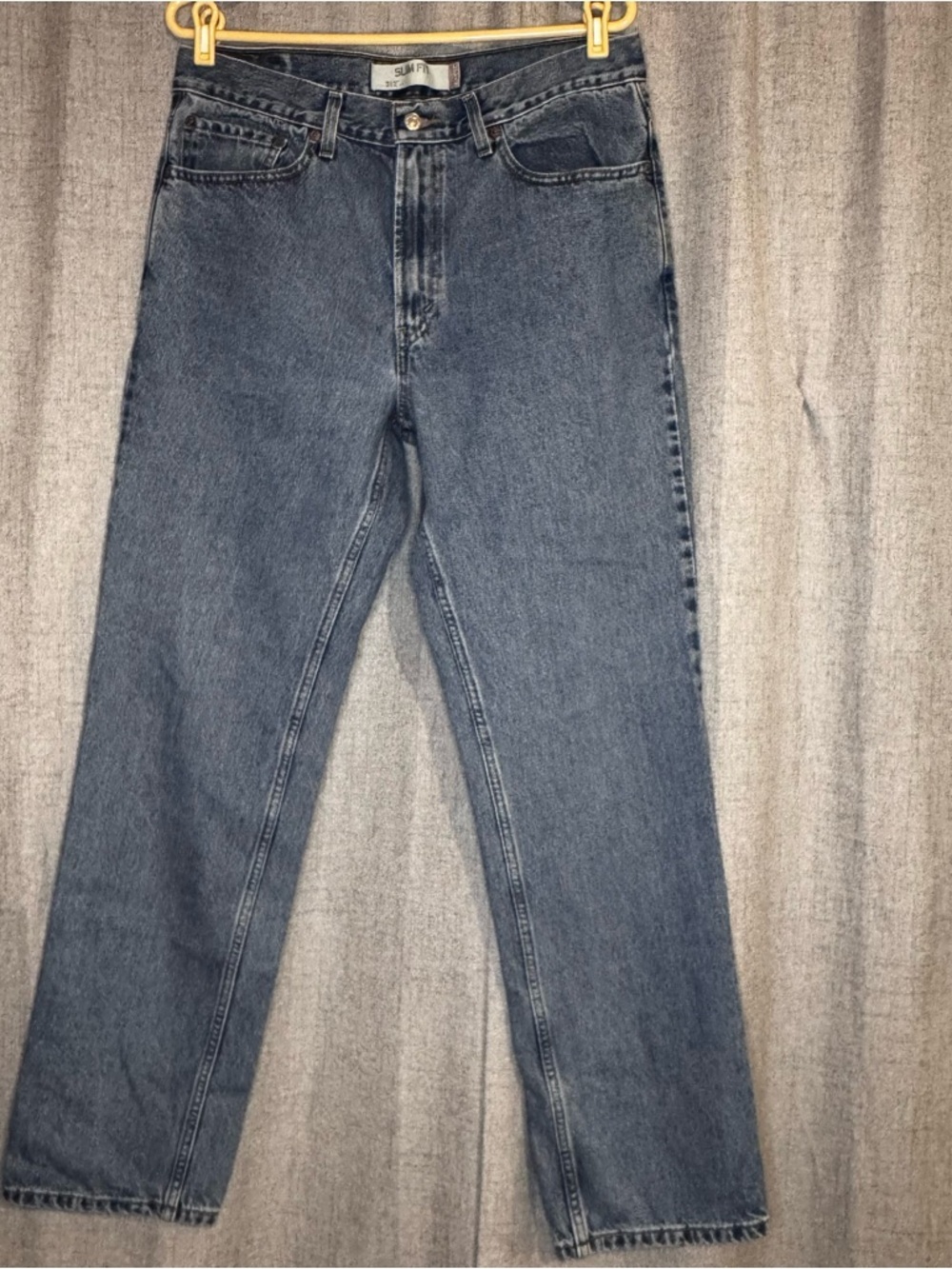 Levi’s 512 Slim Fit Jeans Men 34x32 Medium Wash Tapered Denim - Picture 3 of 7